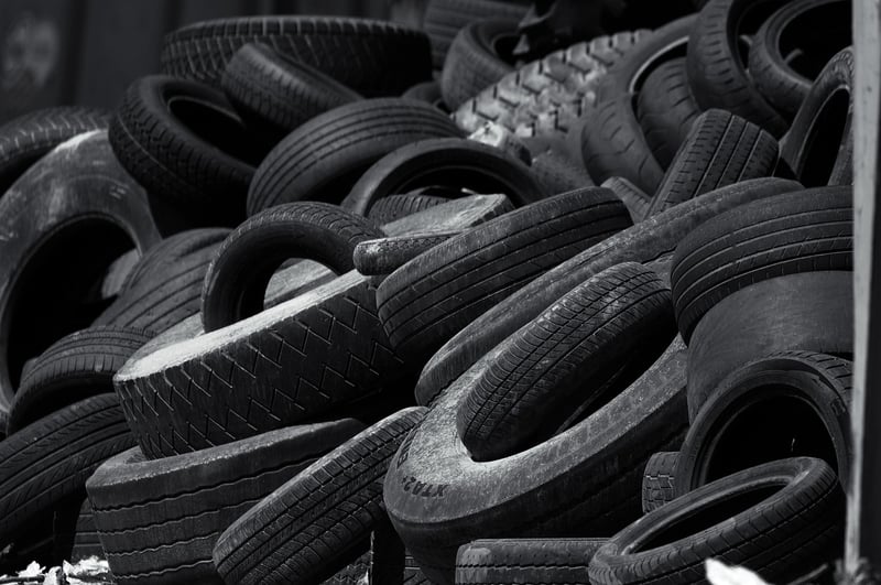Tire Sculptures